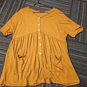 🧡XL Shein Orange Top🧡